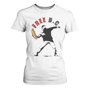 Free DC Sandwich Toss T Shirt For Women Washington DC Political Satire TS02 White Print Your Wear