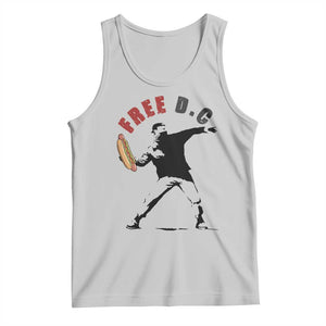 Free DC Sandwich Toss Tank Top Washington DC Political Satire TS02 Ash Print Your Wear