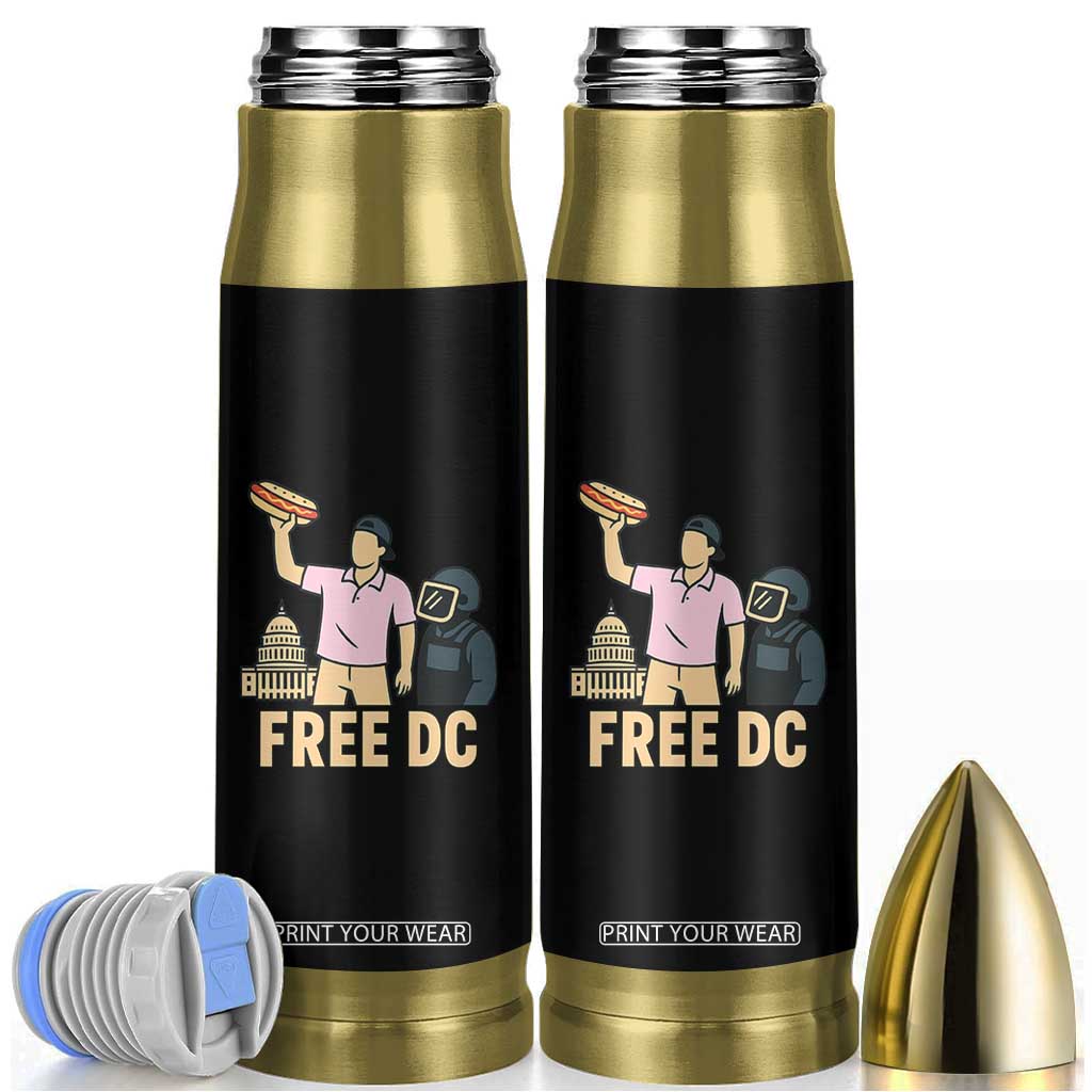 Free DC Sandwich Guy Bullet Tumbler Washington DC Pride Political Satire TS02 Black Print Your Wear