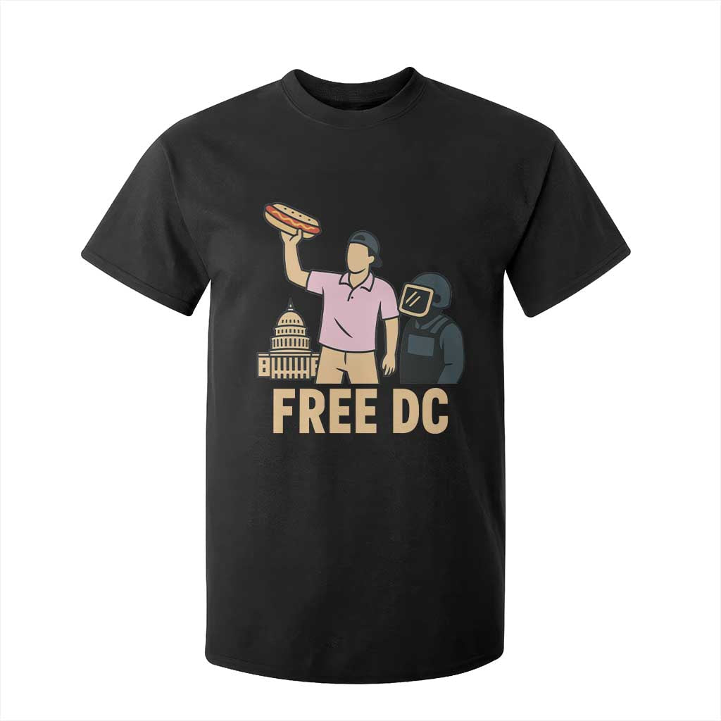 Free DC Sandwich Guy T Shirt For Kid Washington DC Pride Political Satire TS02 Black Print Your Wear