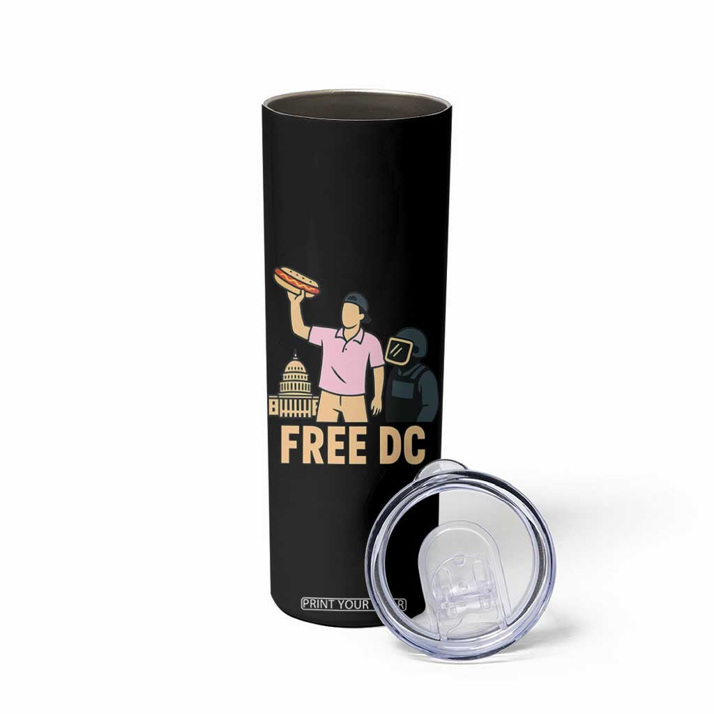 Free DC Sandwich Guy Skinny Tumbler Washington DC Pride Political Satire TS02 Print Your Wear