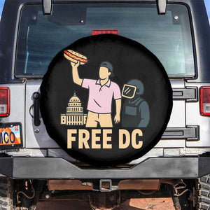 Free DC Sandwich Guy Spare Tire Cover Washington DC Pride Political Satire TS02 No hole Black Print Your Wear