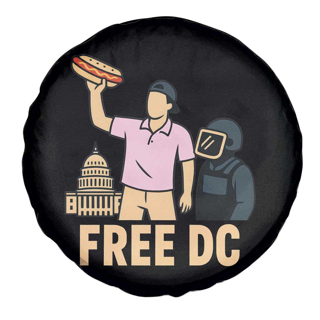 Free DC Sandwich Guy Spare Tire Cover Washington DC Pride Political Satire TS02 Print Your Wear