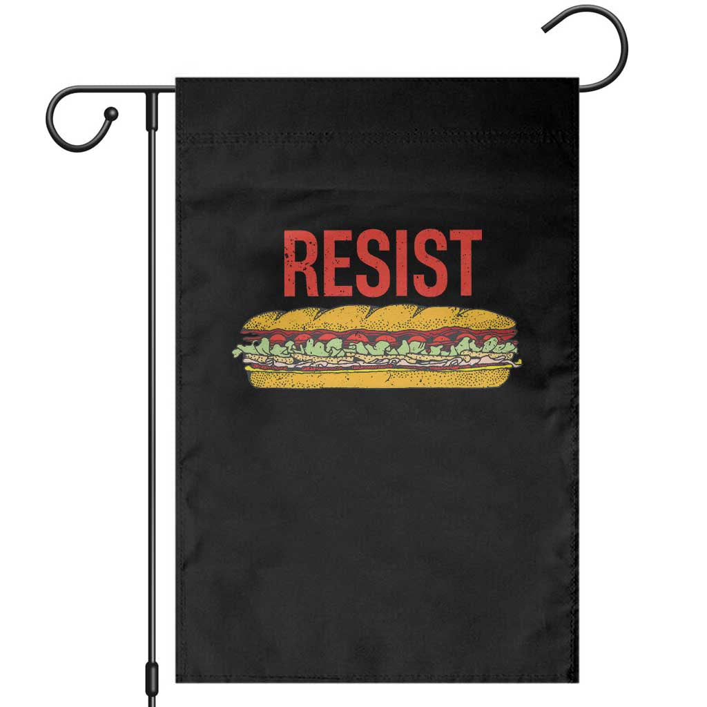 Resist Sandwich Garden Flag Sarcastic Food Revolution Political Satire TS02 Black Print Your Wear