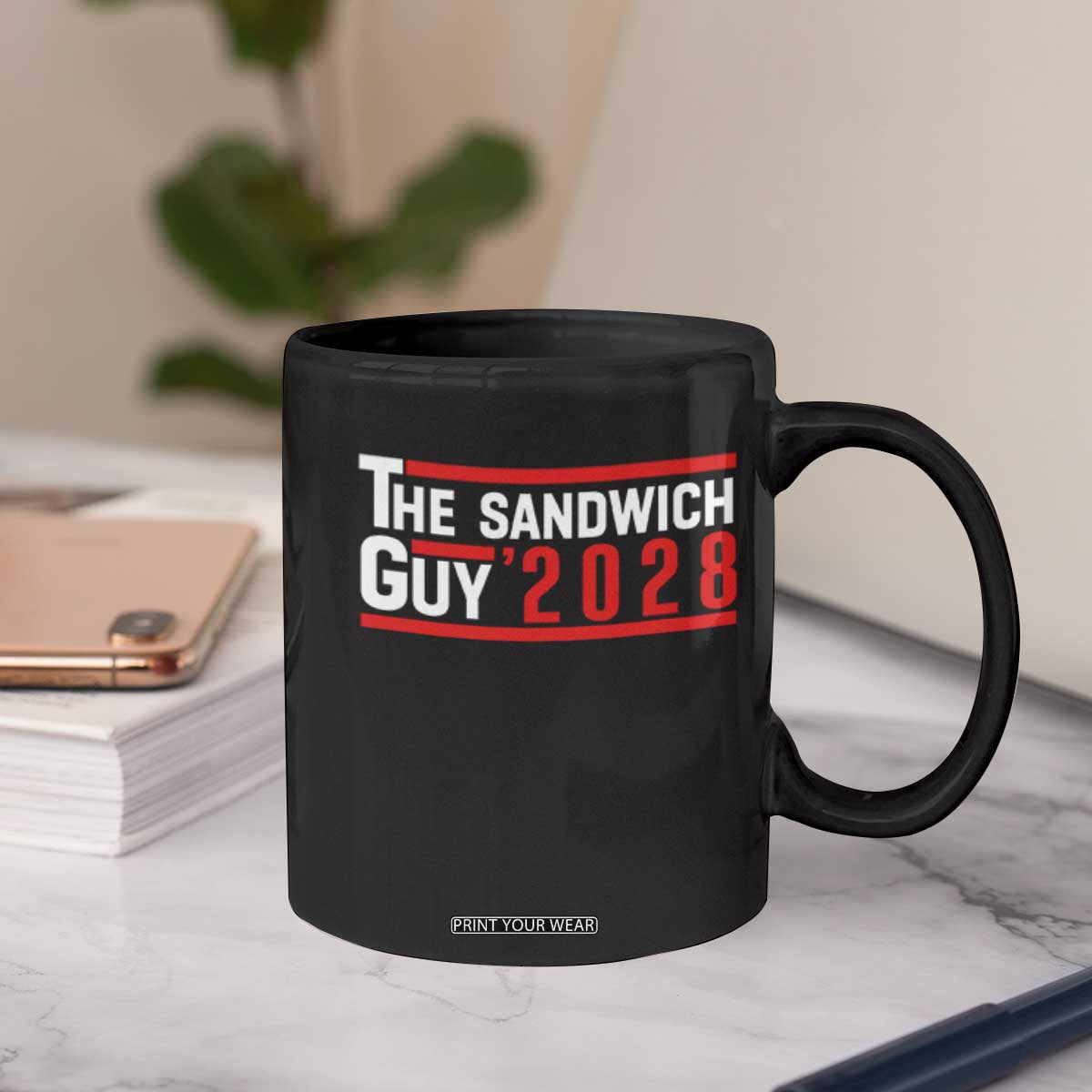 The Sandwich Guy 2028 Coffee Mug Political Parody TS02 Print Your Wear