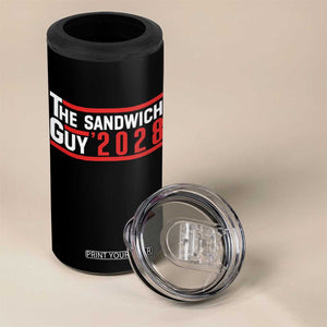 The Sandwich Guy 2028 4 in 1 Can Cooler Tumbler Political Parody TS02 Print Your Wear