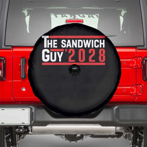 The Sandwich Guy 2028 Spare Tire Cover Political Parody TS02 Black Print Your Wear