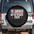 The Sandwich Guy for President 2028 Spare Tire Cover Funny Patriotic Campaign Parody TS02 No hole Black Print Your Wear