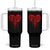 Free DC Graffiti Dripping Heart Graphic Tumbler With Handle Washington DC Pride Political Satire TS02 One Size: 40 oz Black Print Your Wear