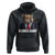 Funny Cat Trump 2024 Hoodie 9 Lives Baby TS02 Black Print Your Wear