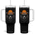 Cool Bear Chicago Graphic Tumbler With Handle Retro Vibe City Pride Beanie and Sunglasses TS02 One Size: 40 oz Black Print Your Wear