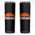 Chicago Skyline Football Graphic Skinny Tumbler Bold Windy City Fan Art for Game Days TS02 Black Print Your Wear