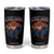 Fierce Football Bear Tumbler Cup Chicago Fan Number 18 Bold Orange Game Day Spirit TS02 Black Print Your Wear
