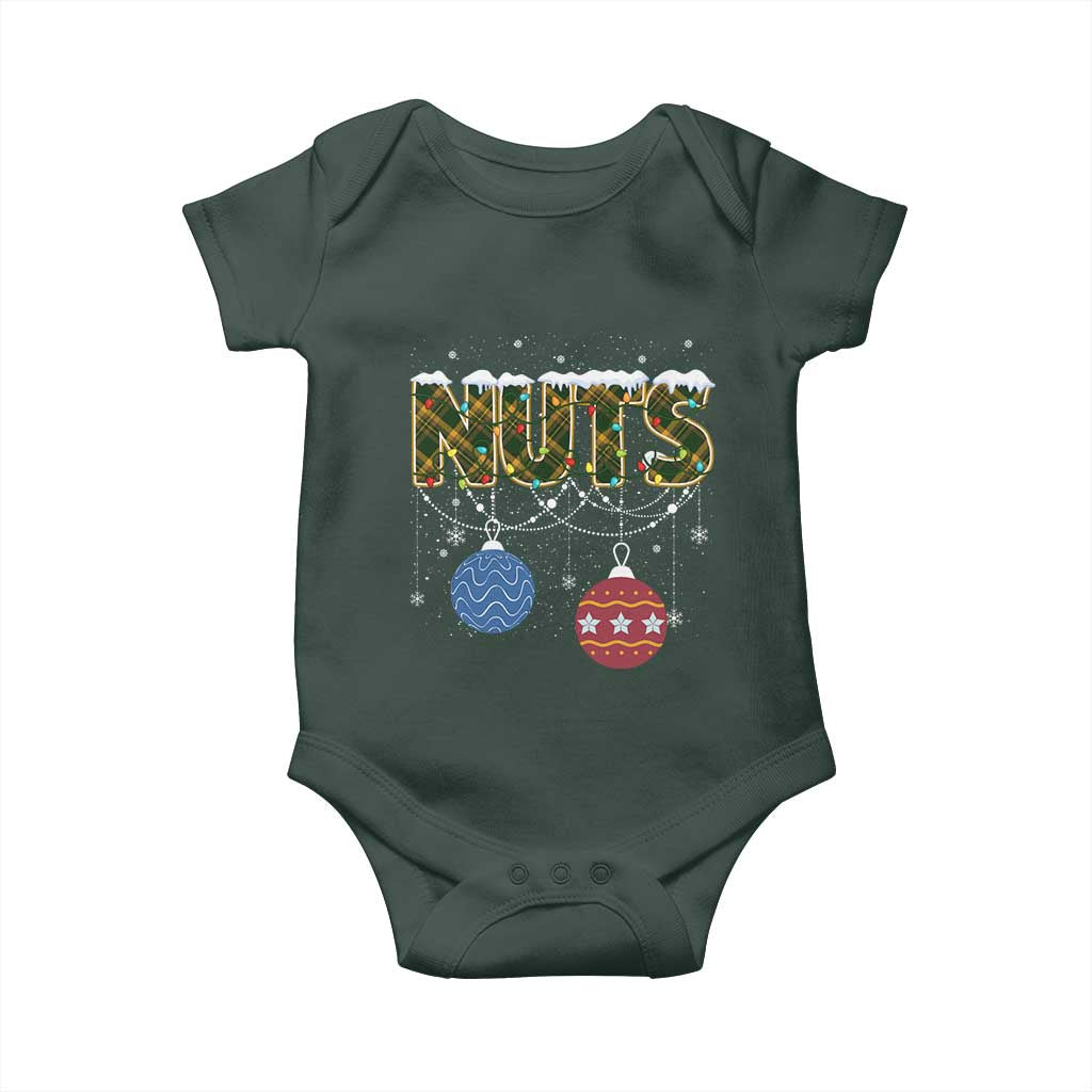 Christmas Couples Baby Onesie Chestnuts Xmas Matching Family Funny Nuts TS02 Print Your Wear