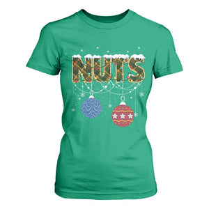 Christmas Couples T Shirt For Women Chestnuts Xmas Matching Family Funny Nuts TS02 Irish Green Print Your Wear