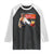 Funny Trump Fry 2024 Raglan Shirt Make French Fries Great Again TS02 Black White Print Your Wear