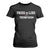 Funny Trump French Fry T Shirt For Women Fries vs Lies 2024 TS02 Black Print Your Wear