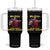 Funny Trump Friend Fry Tumbler With Handle McDon 2024 Make Fries Great Again TS02 One Size: 40 oz Black Print Your Wear