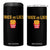 Funny Trump French Fry 2024 4 in 1 Can Cooler Tumbler Fries vs Lies TS02 One Size: 16 oz Black Print Your Wear