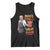Funny Trump Fry 2024 Tank Top Make Fries Great Again TS02 Black Print Your Wear