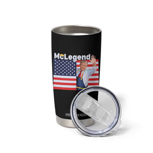 Funny Trump French Fries 2024 Tumbler Cup McLegend Fast Food Worker American Flag TS02 Print Your Wear