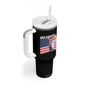 Funny Trump French Fries 2024 Tumbler With Handle McLegend Fast Food Worker American Flag TS02 Print Your Wear