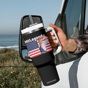 Funny Trump French Fries 2024 Tumbler With Handle McLegend Fast Food Worker American Flag TS02 Print Your Wear