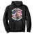 Funny Trump Fry 2024 Hoodie Make Fries Great Again American Flag TS02 Black Print Your Wear