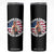 Funny Trump Fry 2024 Skinny Tumbler Make Fries Great Again American Flag TS02 Black Print Your Wear