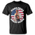 Funny Trump Fry 2024 T Shirt Make Fries Great Again American Flag TS02 Black Print Your Wear