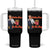 Funny Trump French Fry Tumbler With Handle Fast Food Put The Fries In The Bag TS02 One Size: 40 oz Black Print Your Wear