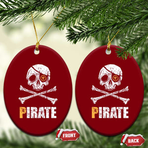 Funny Pirate Pi Cryptocurrency Ceramic Ornament Crypto Coins Blockchain Mining TS02 Print Your Wear