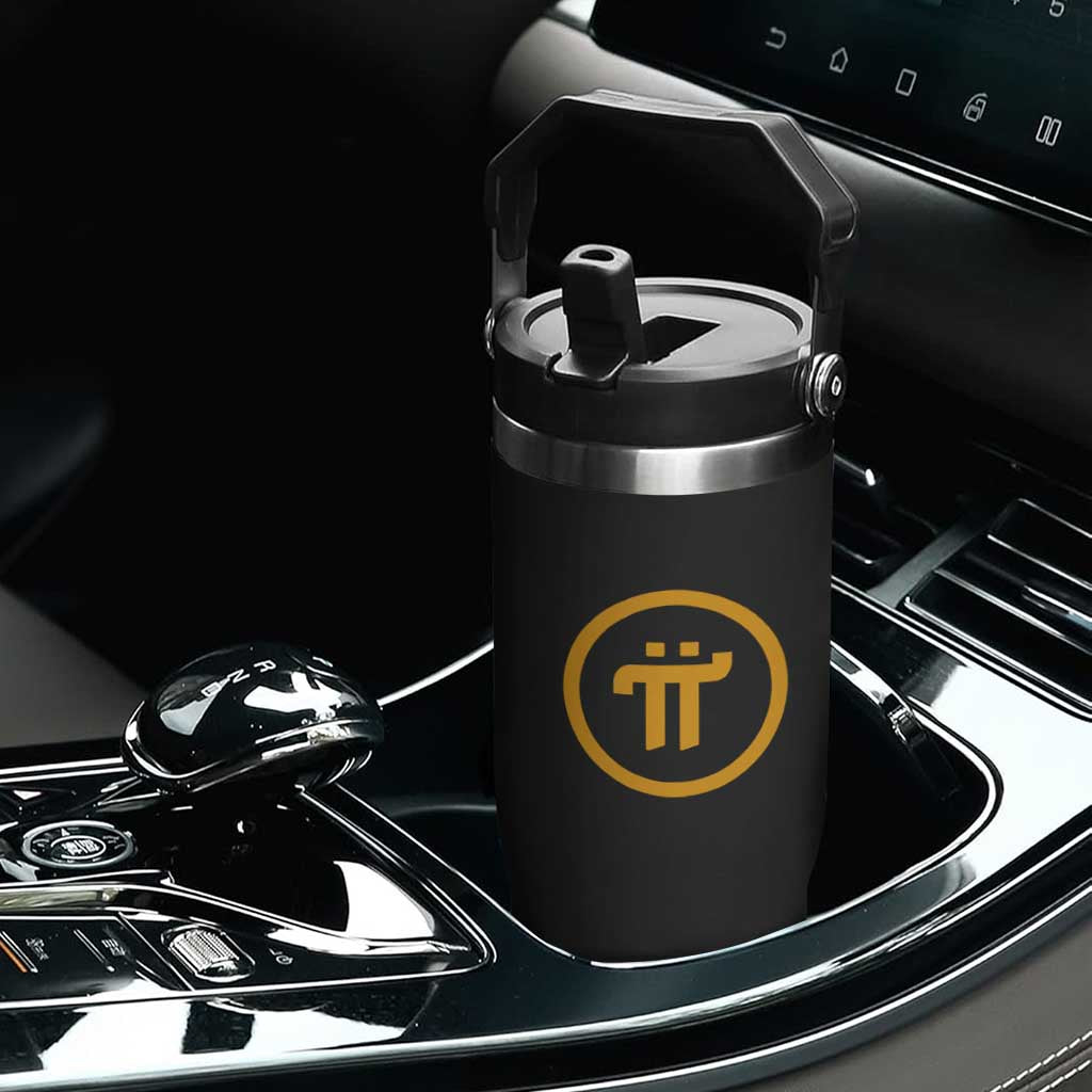 Pi Cryptocurrency Flip Straw Tumbler Crypto Coins Network TS02 Print Your Wear