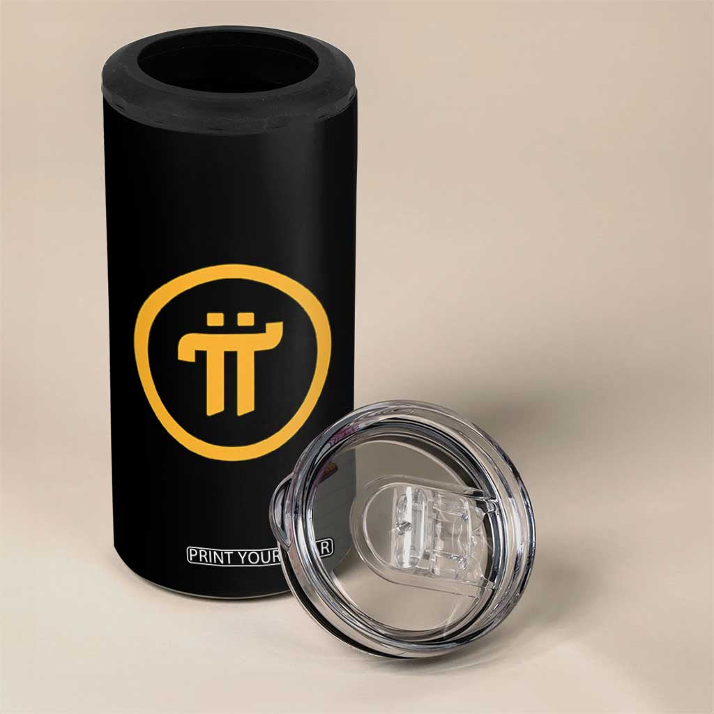 Pi Cryptocurrency 4 in 1 Can Cooler Tumbler Crypto Coins Network TS02 Print Your Wear