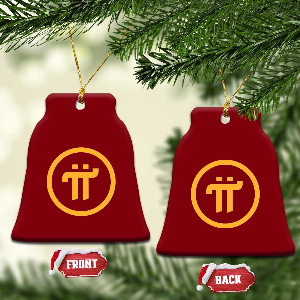 Pi Cryptocurrency Ceramic Ornament Crypto Coins Network TS02 Print Your Wear