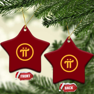 Pi Cryptocurrency Ceramic Ornament Crypto Coins Network TS02 Print Your Wear
