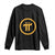 Pi Cryptocurrency Long Sleeve Shirt Crypto Coins Network TS02 Black Print Your Wear