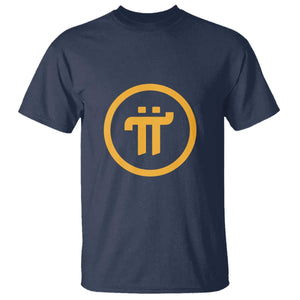 Pi Cryptocurrency T Shirt Crypto Coins Network TS02 Navy Print Your Wear