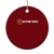 In Pi We Trust Cryptocurrency Ceramic Ornament Crypto Coins Blockchain Mining TS02 1pc Red Print Your Wear
