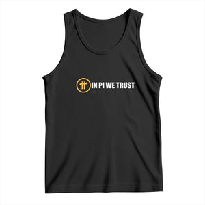 In Pi We Trust Cryptocurrency Tank Top Crypto Coins Blockchain Mining TS02 Black Print Your Wear