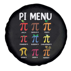 Funny Number Pi Spare Tire Cover Pi Menu 3.14 Pi Symbol - Math Teacher Happy Pi Day TS02 Print Your Wear