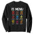 Funny Number Pi Sweatshirt Pi Menu 3.14 Pi Symbol - Math Teacher Happy Pi Day TS02 Black Print Your Wear