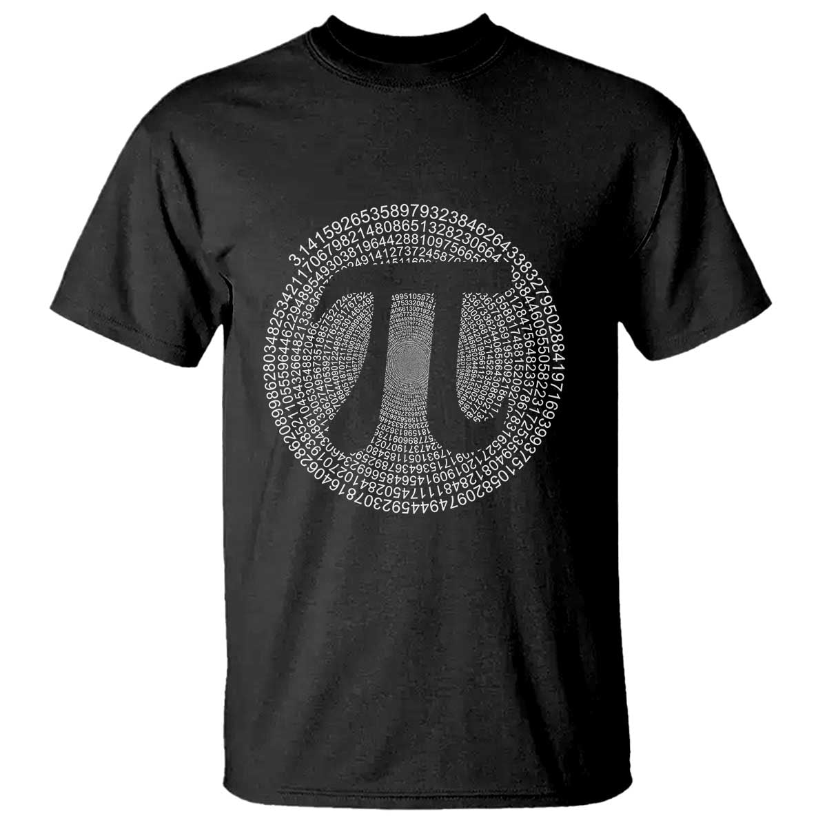 Funny Number Pi T Shirt Pi 3.14 Pi Number Symbol Math Science Gift TS02 Black Print Your Wear