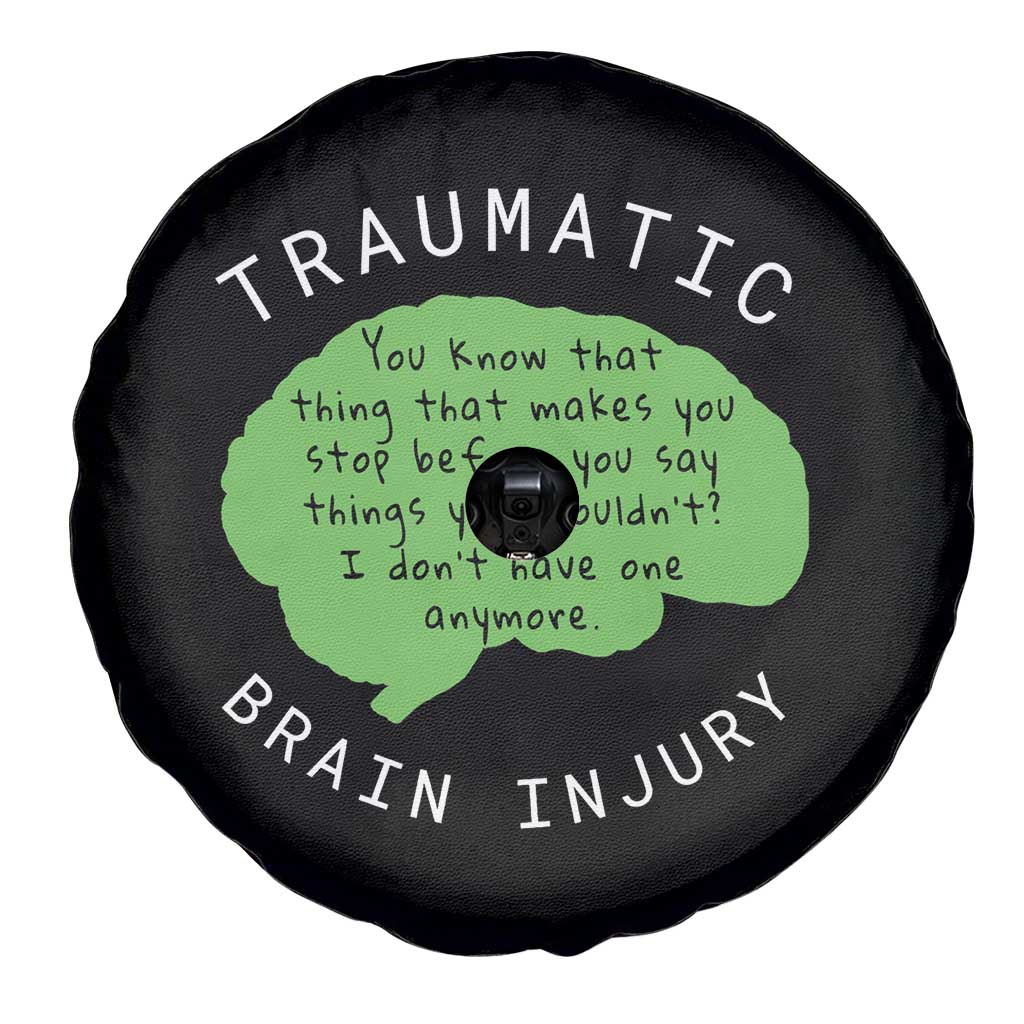Traumatic Brain Injury Awareness Spare Tire Cover TBI Support TS02 Print Your Wear