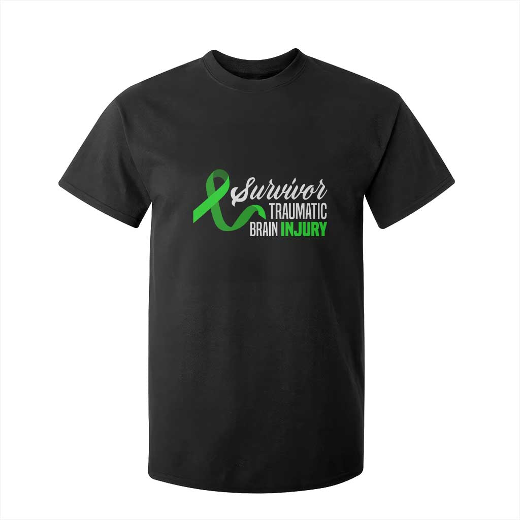 Traumatic Brain Injury Awareness T Shirt For Kid TBI Survivor TS02 Black Print Your Wear