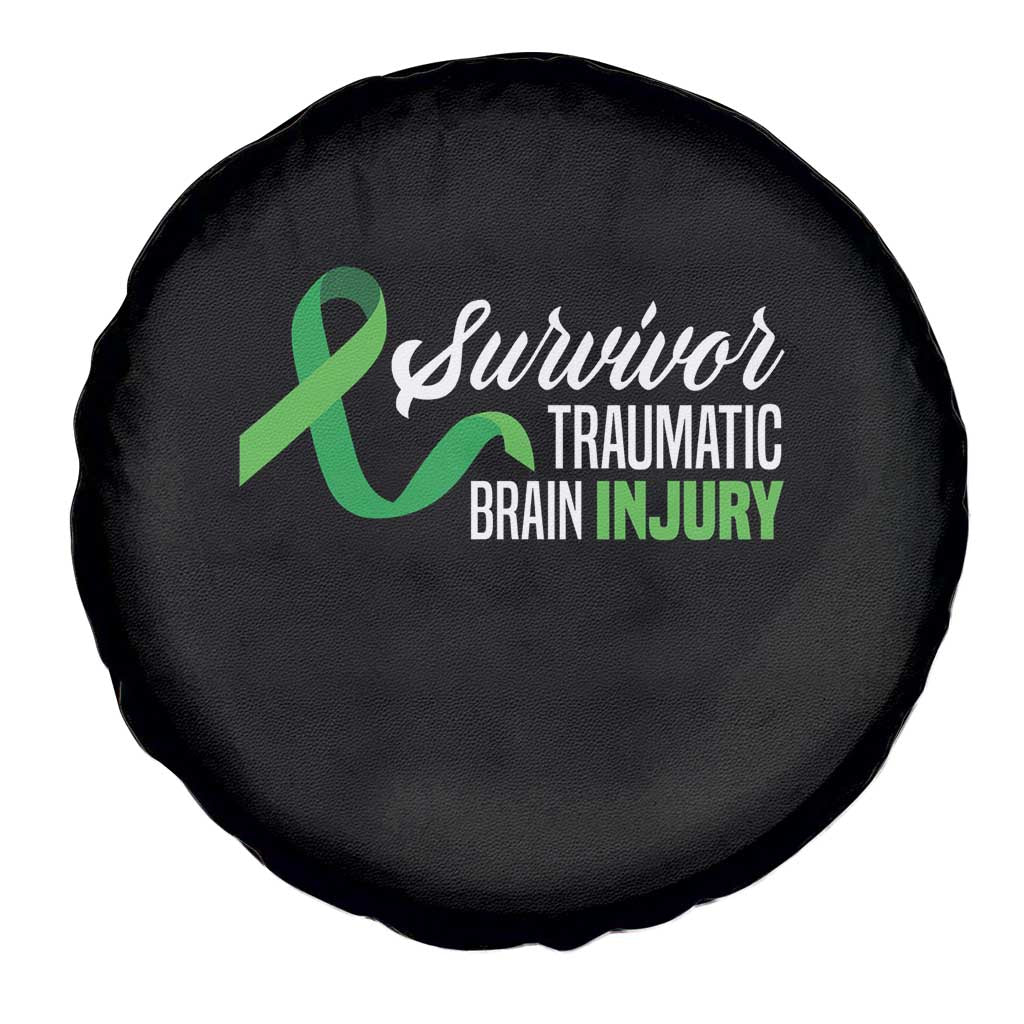 Traumatic Brain Injury Awareness Spare Tire Cover TBI Survivor TS02 Print Your Wear