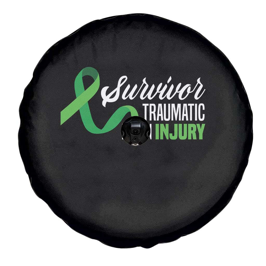 Traumatic Brain Injury Awareness Spare Tire Cover TBI Survivor TS02 Print Your Wear