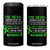 Traumatic Brain Injury Awareness 4 in 1 Can Cooler Tumbler I Am The Storm TBI Warrior TS02 One Size: 16 oz Black Print Your Wear