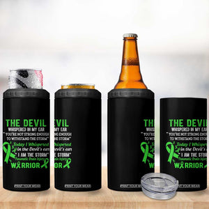 Traumatic Brain Injury Awareness 4 in 1 Can Cooler Tumbler I Am The Storm TBI Warrior TS02 Print Your Wear