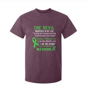 Traumatic Brain Injury Awareness T Shirt For Kid I Am The Storm TBI Warrior TS02 Maroon Print Your Wear